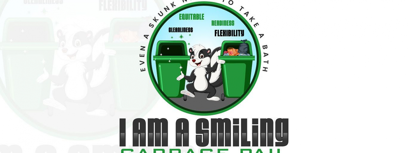 Clean garbage pails