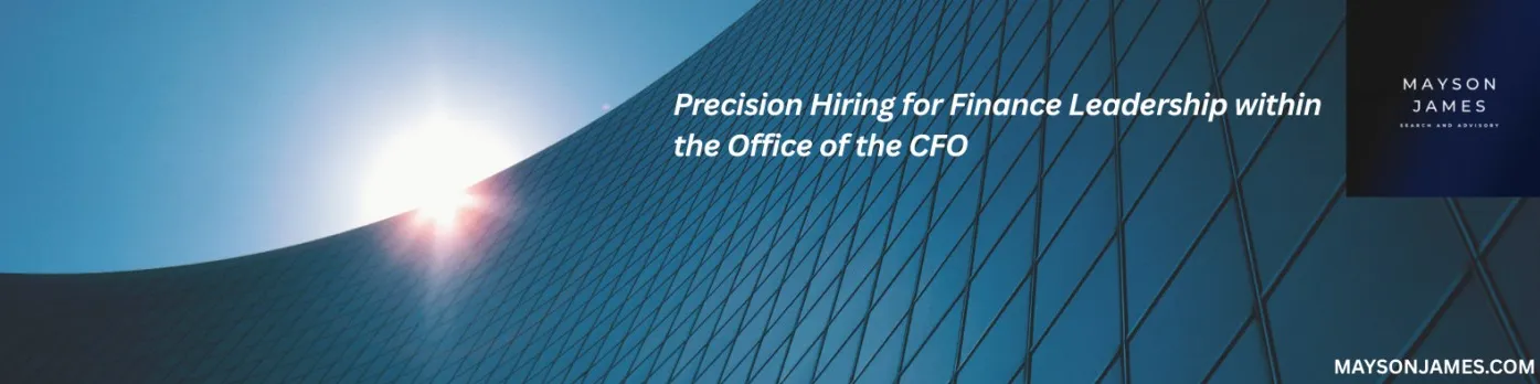 Global CFO search
